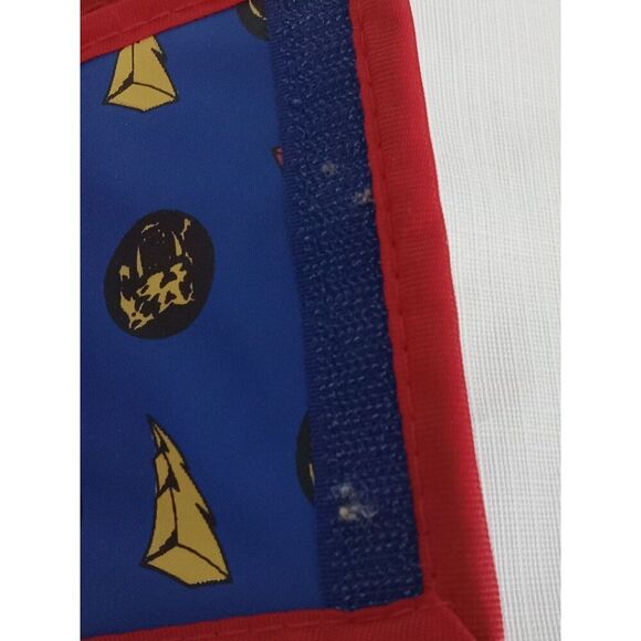 Mighty Morphin Vintage 1994 Red and Blue Power Rangers Trifold Lenticular Wallet - Picture 7 of 7